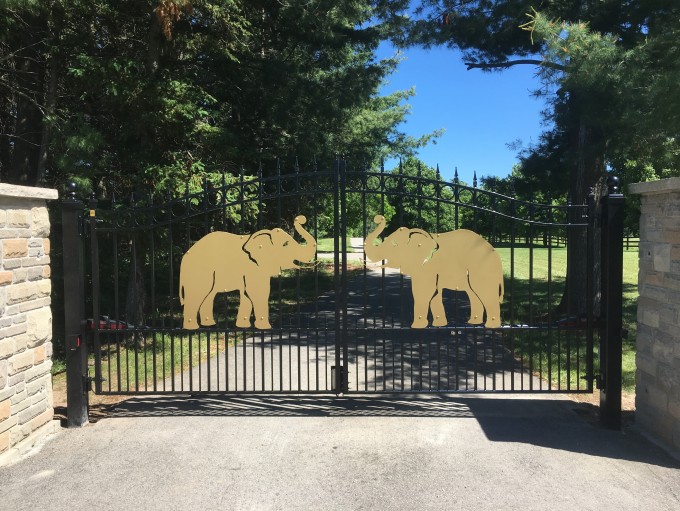Gold Elephants